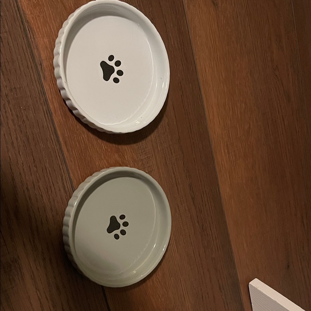 Set of 2 Pet bowls